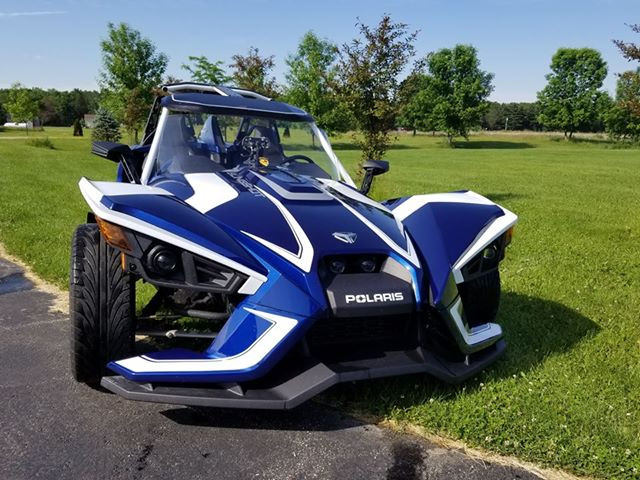 Replacement Windshield for the Polaris Slingshot Motorcycle