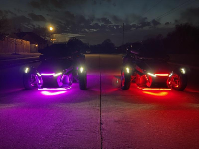 Halo Eye Multi-color LED for Can-Am