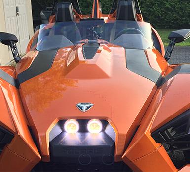 Replacement Demo Windshield for Slingshot 