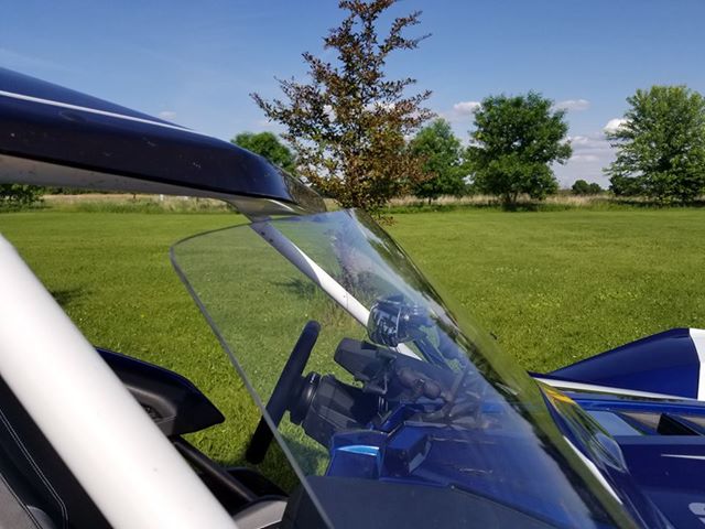 Replacement Windshield for the Polaris Slingshot Motorcycle